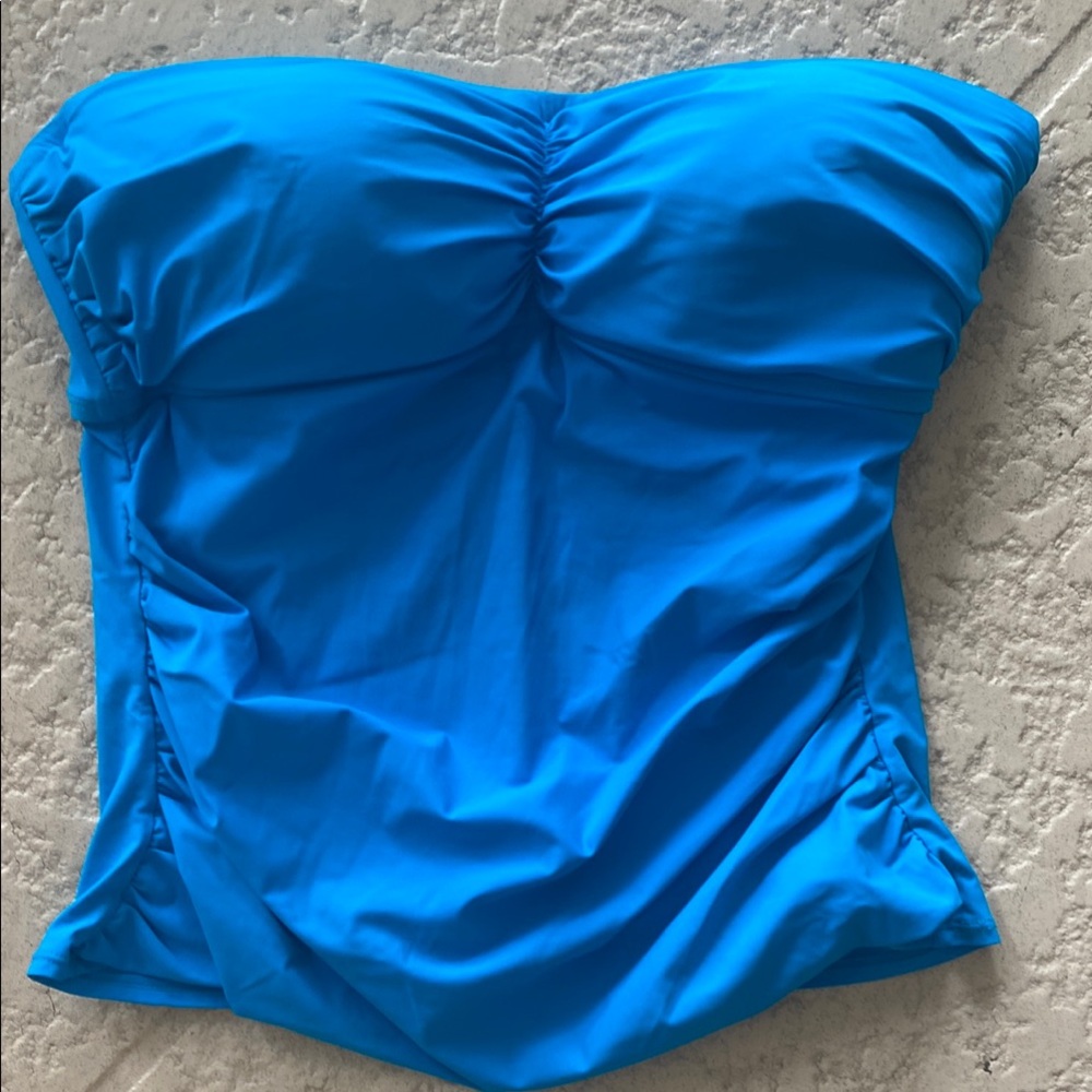2bamboo Women's Blue Bikini Top